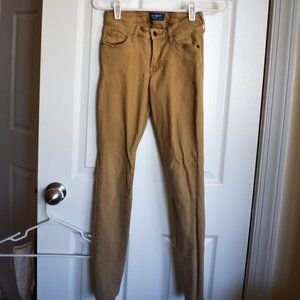 Old Navy Khaki Rockstar Midrise Pants Size 25